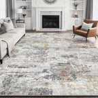 DMOYEST 7x9 Area Rugs for Living Room, Washable Large Abstract Rug, Non Slip by DMOYEST