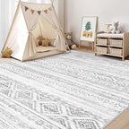 cotiled 6x9 Area Rugs Living Room Rug: Washable Boho Rugs - Image 7
