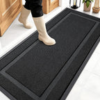 OLANLY Front Door Mat Indoor Outdoor Entrance, Waterproof All-Season, by OLANLY
