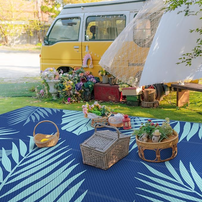 GENIMO Outdoor Rug 10' x 14' Waterproof - Image 3