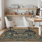 48"x60" Office Chair Mat for Hardwood Tile Floor, Under Desk Carpet Protector - Image 4