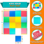 ProSource Baby Play Mat, Soft Foam Floor Tiles - Image 2
