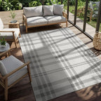 CAMILSON Easy Jute Rug 5x7, Indoor Outdoor Off-White Color Fiber Area Rugs - Image 9