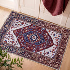 SERISSA Boho Rugs for Entryway, 2x3 Washable Non-Slip Rug Small Area Rug by SERISSAHomeDecorCollection