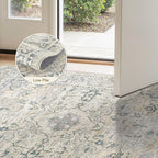 cotiled 4x6 Area Rug Machine Washable Vintage Carpet - Image 4