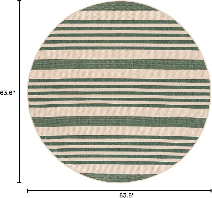 SAFAVIEH Washable Rug Outdoor Courtyard Collection - Image 2