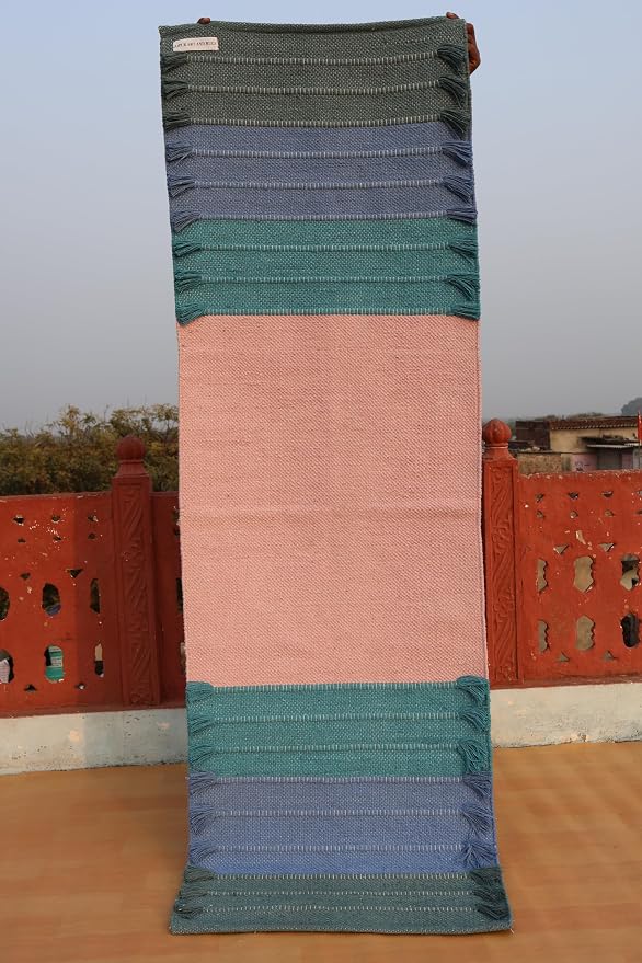 Jaipur art & Rugs Cotton Yoga Mat - Image 7