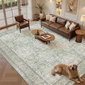 Soalmost 8x10 Area Rugs, Washable Rugs, Large Stain Resistant Area Rug by Soalmost