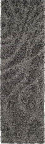SAFAVIEH Florida Shag Collection Runner Rug - Image 2