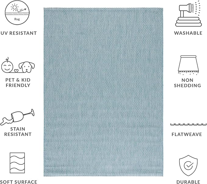 SAFAVIEH Washable Rug Outdoor Courtyard Collection - Image 10