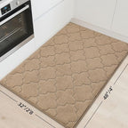 COSY HOMEER Kitchen Rugs 32"x48" Non-Slip Washable Kitchen Mats - Image 2