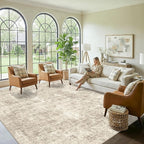 12x12ft Square Living Room Rug – Non-Slip Washable Extra Large Floor Carpet - Image 5