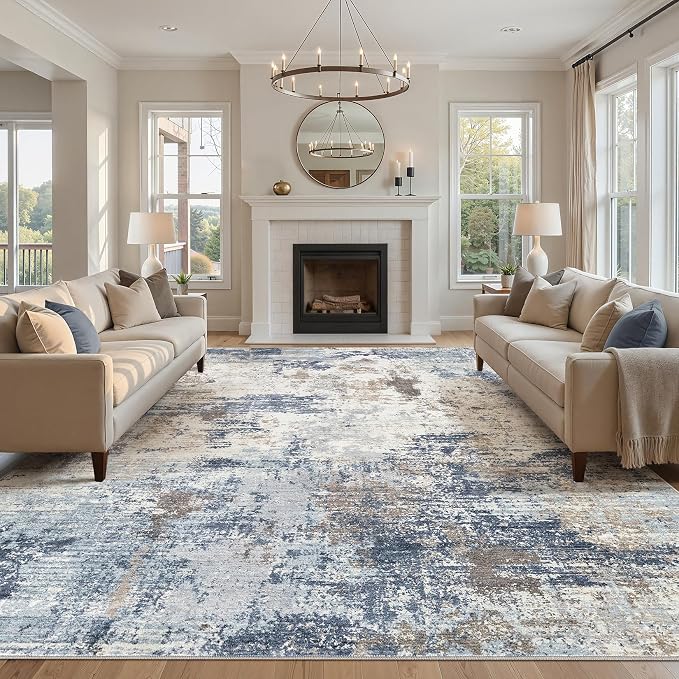 UERMEI 10x14 Area Rug Living Room Rugs - Image 4