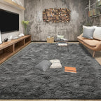 Tepook Soft Fluffy Rugs for Living Room, 5x8 Shaggy Area Rug for Bedroom - Image 3