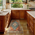 SERISSA 2x4 Boho Rugs for Entryway, Washable Non-Slip Kitchen Runner Rug - Image 2