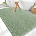 OLANLY Large Bathroom Rugs 70x46, Extra Soft Absorbent Chenille Bath Rugs by OLANLY