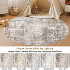 UERMEI 6ft Round Area Rug Living Room Rugs - Image 8