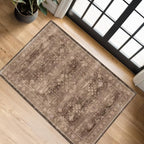 Boho Taupe Brown 2x3 Entryway Rug - Image 3