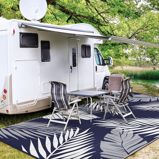 GENIMO Outdoor Rug 10' x 14' Waterproof - Image 5