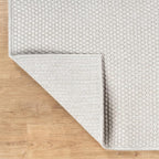 CAMILSON Easy Jute Rug 2x3, Indoor Outdoor Off-White Farmhouse Area Rugs - Image 7