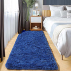 ONASAR Navy Blue Runner Rugs for Bedroom Living Room, Fluffy 2x6 Bedside - Image 8