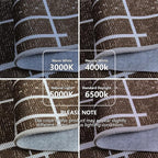 Brown 2x6 Runner Rug Non Slip, Modern Distressed Stripe Carpet Runners - Image 7