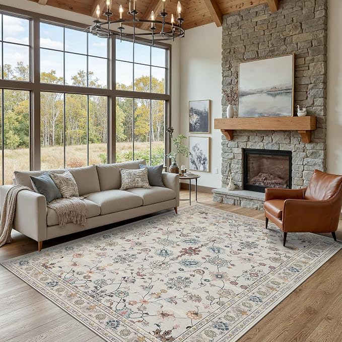 Rugxara 5x7 Area Rugs for Bedroom & Living Room - Image 4