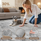 Washable 5x7 Area Rug for Living Room - Image 3