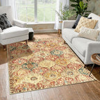 Lahome Moroccan Trellis Washable Small Area Rug, 3x5 Area Rug by Lahome