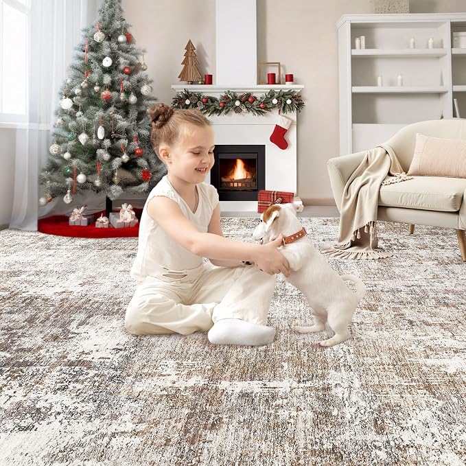 UERMEI 10x12 Washable Area Rug - Image 4