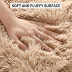 Tepook Super Soft Fluffy Rugs for Living Room, Shag 6x9 Area Rugs for Bedroom - Image 6