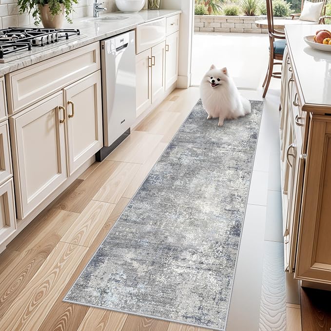 2x7 ft Hallway Runner Rug – Washable Non-Skid Soft Carpet by BYYVOORugsforYourHome