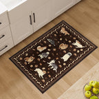 DUKINO 2x3 Entryway Rug, Washable Small Door Mat Indoor Entance Lightweight - Image 6