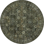 Moynesa Ultra-Thin Washable 5ft Round Rug - Image 8