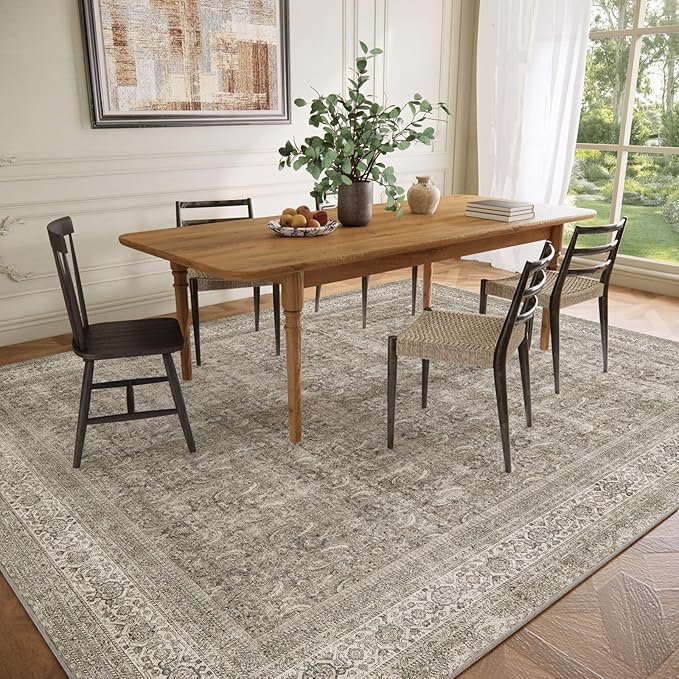 palohom 10x12 Area Rugs for Living Room: Bedroom Rug Washable Stain Resistant - Image 5
