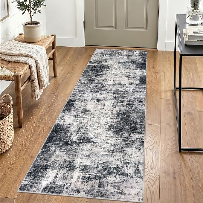 IOHOUZE Abstract Runner Rug 2x6 Ft Washable Runners by iOhouze