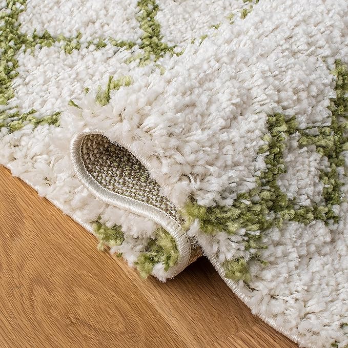 SAFAVIEH Arizona Shag Collection Runner Rug - Image 5