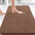 OLANLY Bathroom Rugs 30x18, Extra Soft Absorbent Chenille Bath Rugs, Rubber by OLANLY