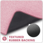 Bosap Bath Mat, Ultra Thin Bathroom Runner Rugs, Large Bath Mats - Image 4