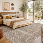 Nakagishi Area Rug Living Room Rugs: 11x14 Large Soft Machine Washable Boho - Image 6