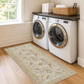 Hazo Haus Boho Bathroom Runner Rug 2x5 by HazoHaus