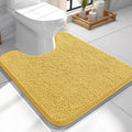 OLANLY Toilet Rugs U-Shaped 24x24, Extra Soft Absorbent Chenille Contour by OLANLY