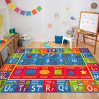 KC Cubs Bilingual Educational Kids Rug – English & Spanish ABC Alphabet - Image 4