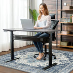 48"x60" Office Chair Mat for Hardwood Tile Floor, Under Desk Carpet Protector - Image 2