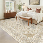 Madane 6x9 Area Rugs for Living Room, Stain Resistant Washable Rugs, Non-Slip - Image 3