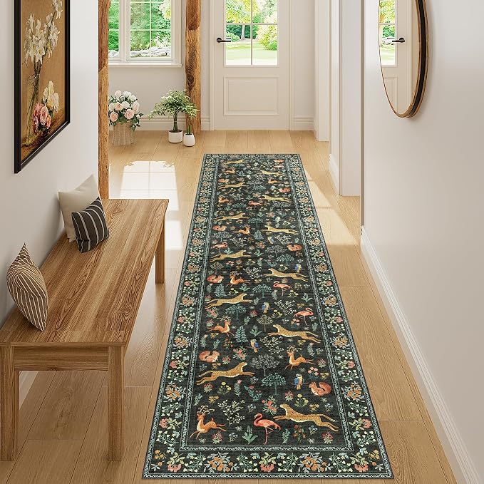 DUKINO Runner Rug, 2x8 Washable Kitchen Rugs - Image 5
