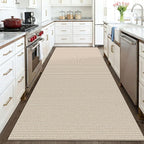 KOZYFLY Washable Area Rug 4x6 ft Non Slip Rubber Backed Living Room Rugs - Image 2