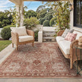 GENIMO Outdoor & Indoor Area Rug 6'x9', Waterproof, Non-Shedding, Easy Cleaning by GENIMO