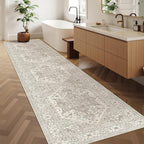 Madane Hallway Runner Rug 2'6''x12', Non Slip Vintage 12ft Runners - Image 3