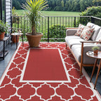 GENIMO 6' x 9' Outdoor Rug Waterproof - Image 2